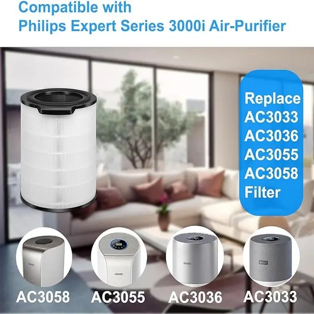 Air filter Replacement HEPA Filters Compatible details03