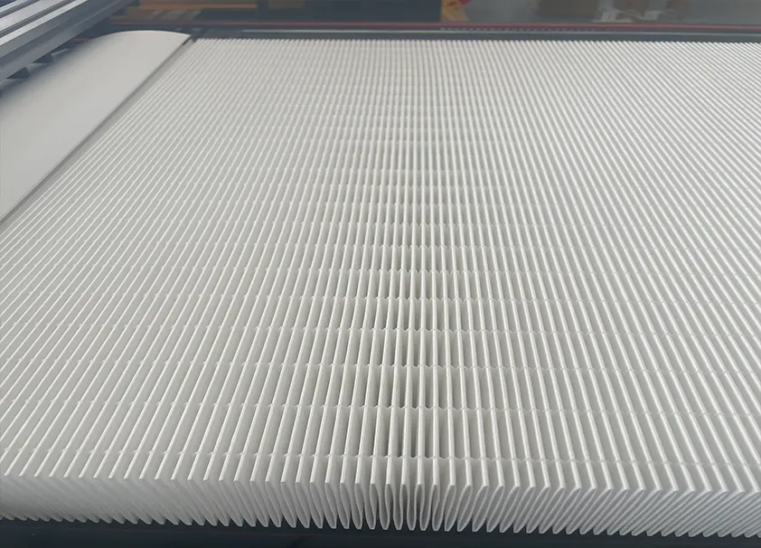 Automatic Air Filter Making Machine Knife Mini Pleating Machine details03