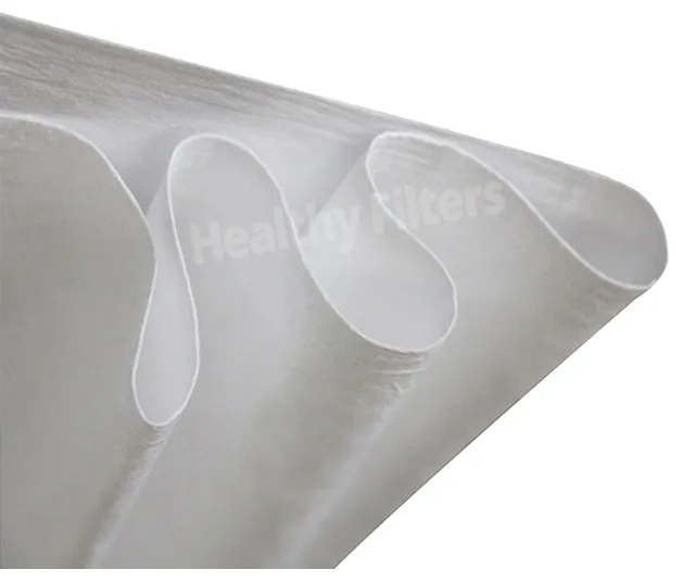 H13 H14 Fiberglass PP Material Fiber Media Mini Pleat details02