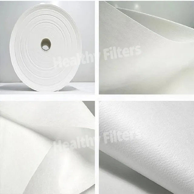 H13 H14 Fiberglass PP Material Fiber Media Mini Pleat details03
