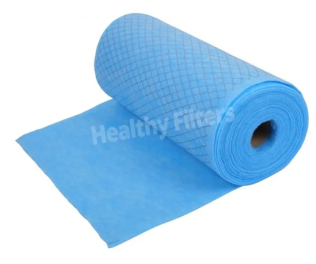 Laminated Mesh Air Filter Media Roll G3 G4 Class details01