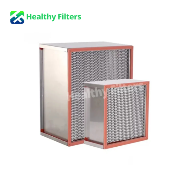 OEM H14 High Air Filters Glass Fiber High Temperature HEPA Industrial Filter-1