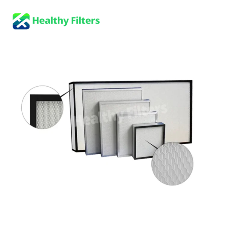 Custom Industrial HEPA H14 Pleated Air Filter FFU for Dust Collector or Electronic Factory02