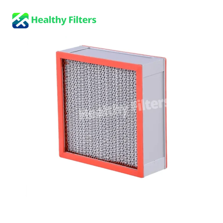 OEM H14 High Air Filters Glass Fiber High Temperature HEPA Industrial Filter-4