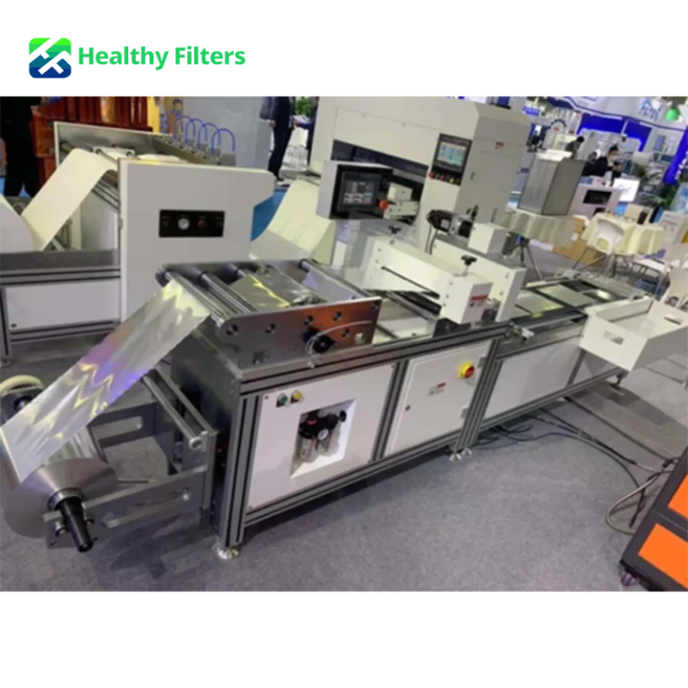 Separated HEPA Filter Corrugating Machine For Paper or Aluminum details01