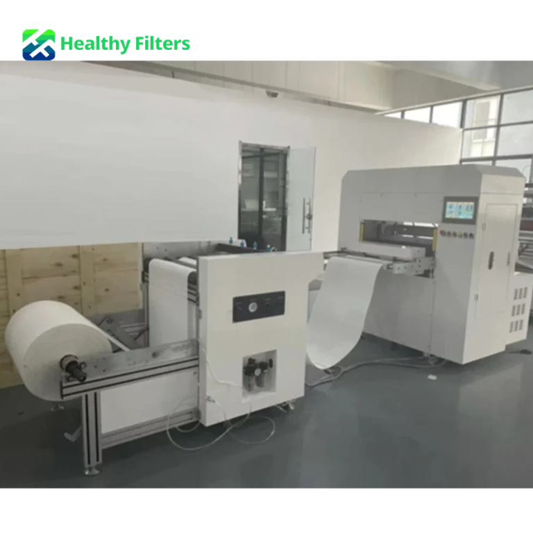 Automatic Air Filter Making Machine Knife Pleating Style Folding Machine details01