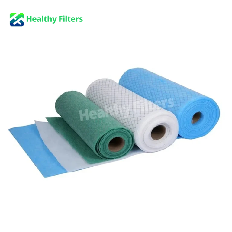 Laminated Mesh Air Filter Media Roll G3 G4 Class details02