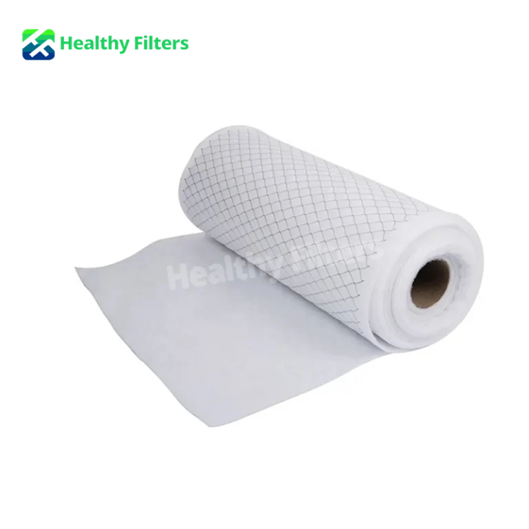 Laminated Mesh Air Filter Media Roll G3 G4 Class details04