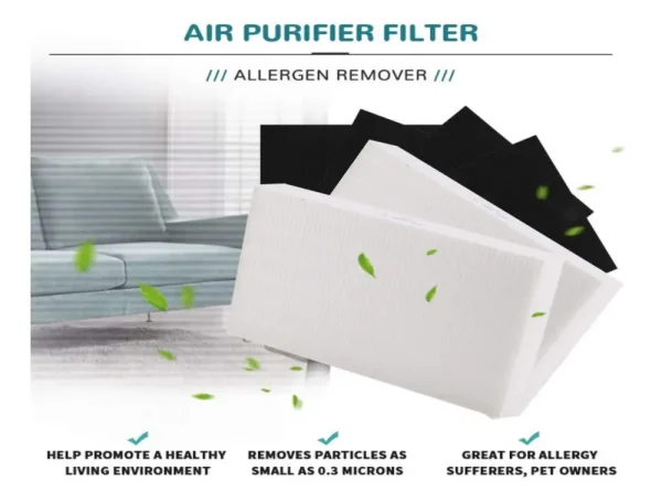 HEPA Filter Replacement Compatible for Honeywell Air Purifiers Series Models HPA200 HPA202-3