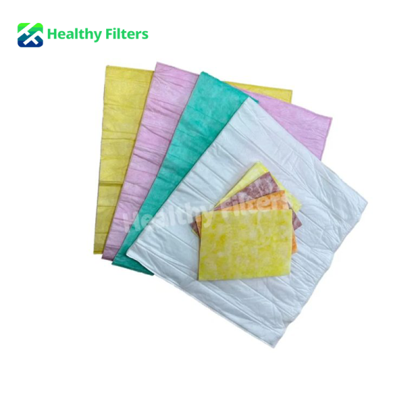 G4 F5 F6 F7 F8 F9 Synthetic Fiber Roll Pocket Filter Material Air Filter Paper Media for HVAC Ventilation
