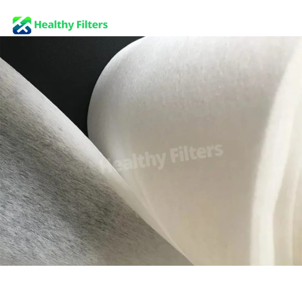 Filter Raw Material G3_G4 100_ Es Material Fiber Nonwoven Fabric 25-50GSM Hot Air Cotton Cold Non-Woven Fabric