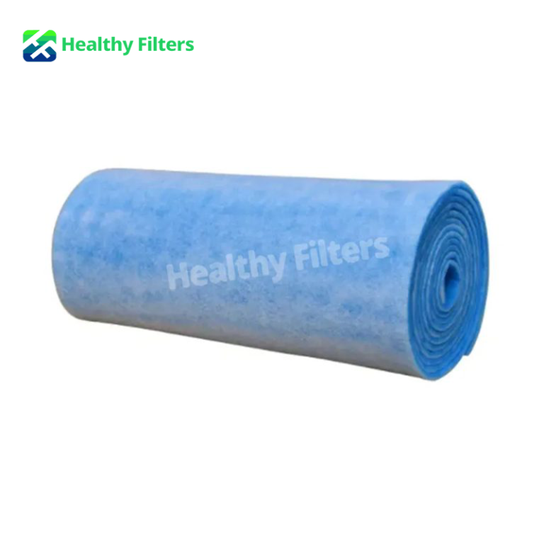 OEM Primary Cotton High Quality G3_G4 Air Conditioner Filter Filtration blue and White Air Filter Material