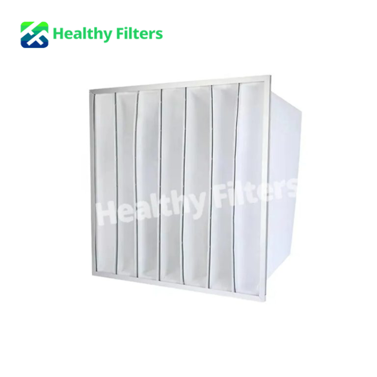 Synthetic Fiber Pocket Filters Bag Air Filter F6 F7 F8 F9 with High Dust Capacity for HVAC AC System