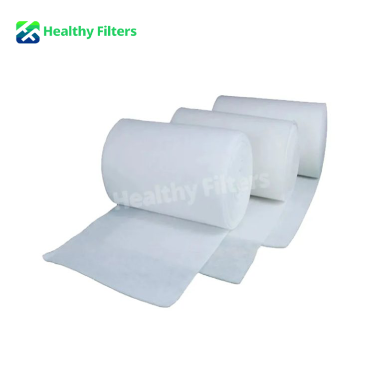 High Dust Holding Capacity Primary Intake Filter Media for Air Filter Practical Air Inlet Pre Filter Rolls for HEPA Filtration System