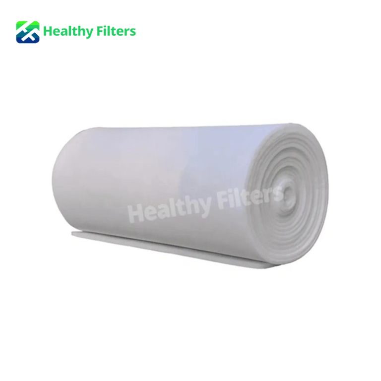 White Spray Paint Booth Ceiling Filter Media Polyester Cotton Fabric Filter Cloth Hepa For G2_G3_G4_F5