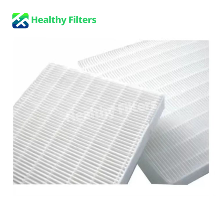 H13 H14 Fiberglass PP Fiber Hepa Media Filter Paper Roll Mini Pleat HEPA Filter Media Pack02