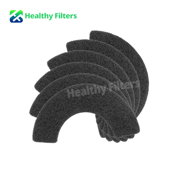 Activated Carbon Sponge Foam Sheet 10-60PPI Customized Mesh Polyurethane Filter Foam Sponge02