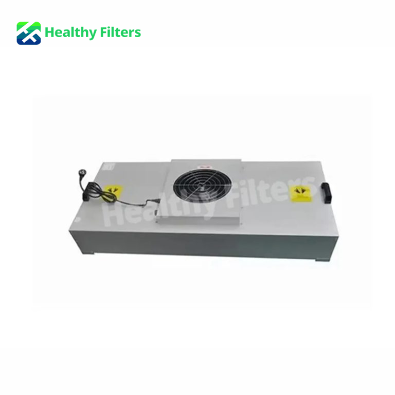 Healthy Filters Factory Supply High Quality H13 H14 U15 FFU Hepa Filter with Fan for Clean Room