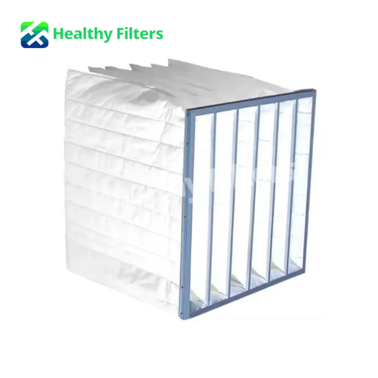 Synthetic Pocket Air Filter HVAC System Synthetic Fiber Pocket Filters