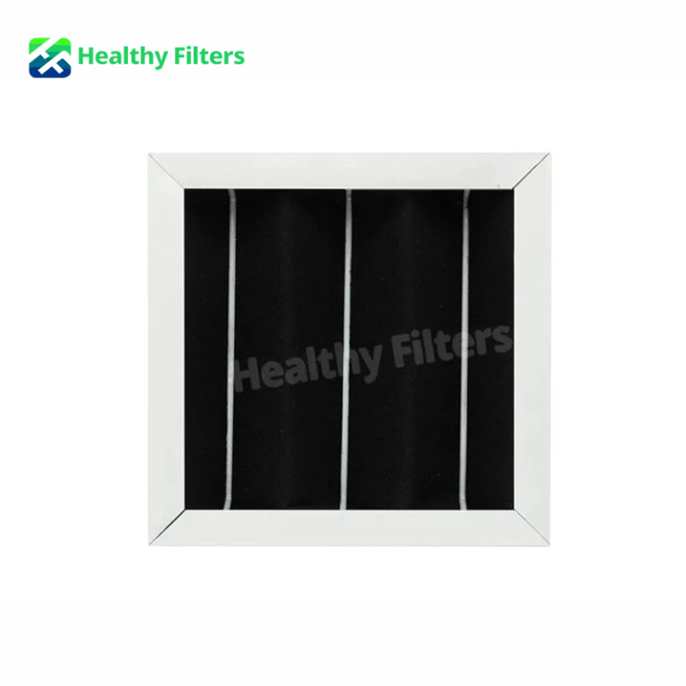 G3 G4 Primary Efficiency Activated Carbon Panel Performance Folding Aluminum Alloy Pre Air Filter Cardboard Honeycomb