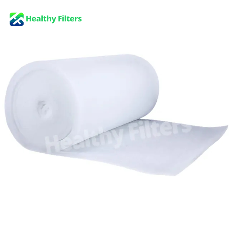High Dust Holding Capacity Primary Intake Filter Media for Air Filter Practical Air Inlet Pre Filter Rolls for HEPA Filtration System