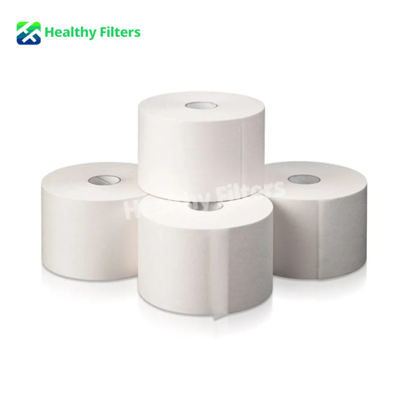 Low Resistance M6 F7 F8 F9 H10 H11 H12 H13 PP Synthetic Air Filter Roll HEPA Filter Paper Media
