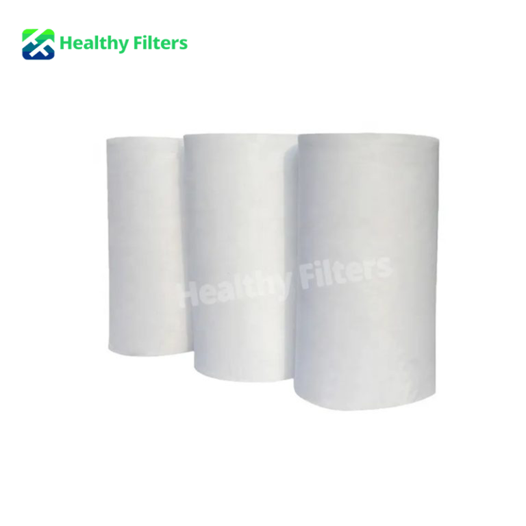 White Spray Paint Booth Ceiling Filter Media Polyester Cotton Fabric Filter Cloth Hepa For G2_G3_G4_F5