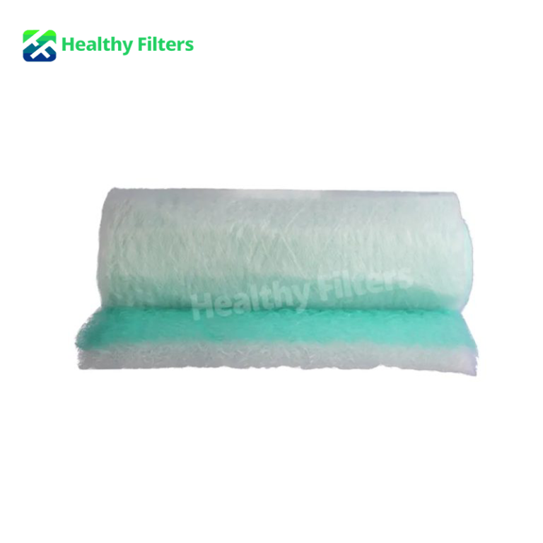 Celling Filter Fiberglass Paint Arrestor Roll Paint Room Spray Booth Extract Glass Fibre Floor Filter Paint Stop Filter