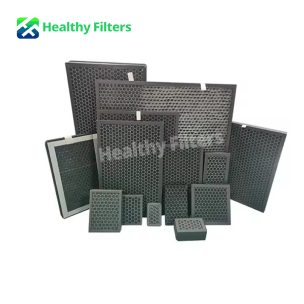 Activated Carbon Replacement Filters Air Clean Kitchen Compost Bin Charcoal details03