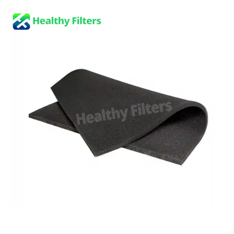 High Efficiency Filtration Activated Carbon Filter Media Roll China Made Industry used and Clean Air03