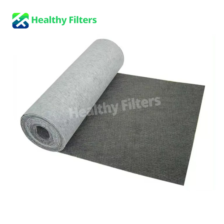 Activated Carbon Cabin Car Air Filter Carbon Cloth Filter Pleated Carbon Filter for Odour Removal03