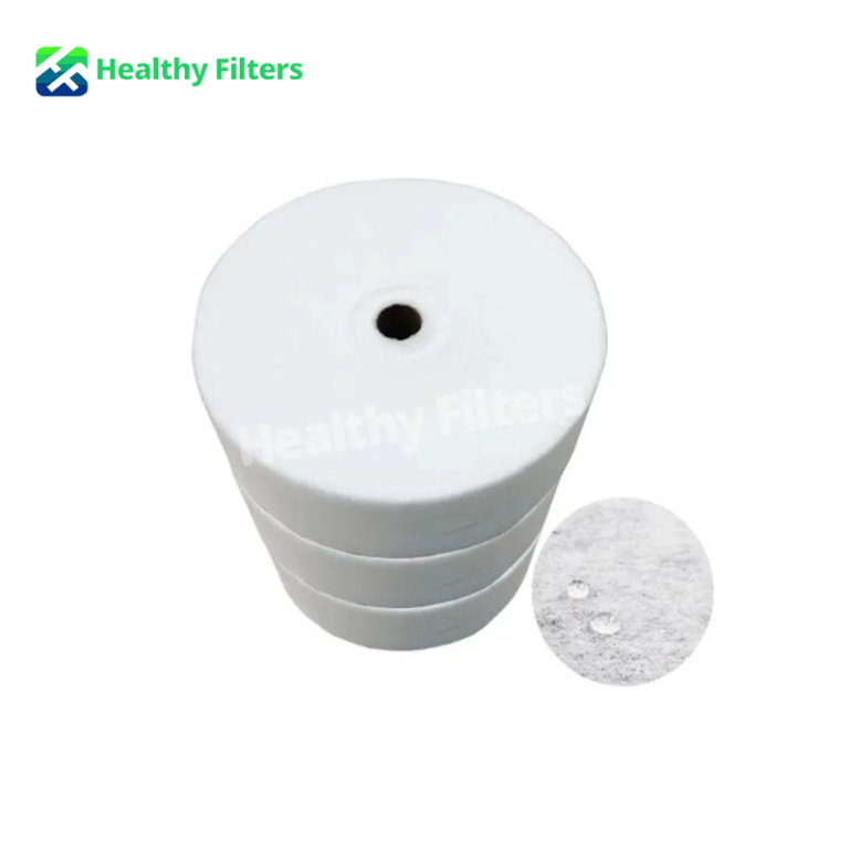 Filter Raw Material G3_G4 100_ Es Material Fiber Nonwoven Fabric 25-50GSM Hot Air Cotton Cold Non-Woven Fabric