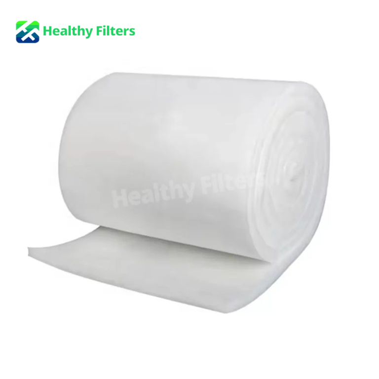 High Dust Holding Capacity Primary Intake Filter Media for Air Filter Practical Air Inlet Pre Filter Rolls for HEPA Filtration System
