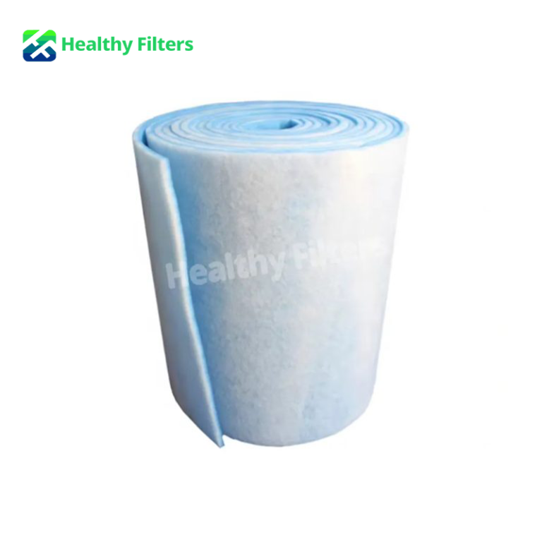 OEM Primary Cotton High Quality G3_G4 Air Conditioner Filter Filtration blue and White Air Filter Material
