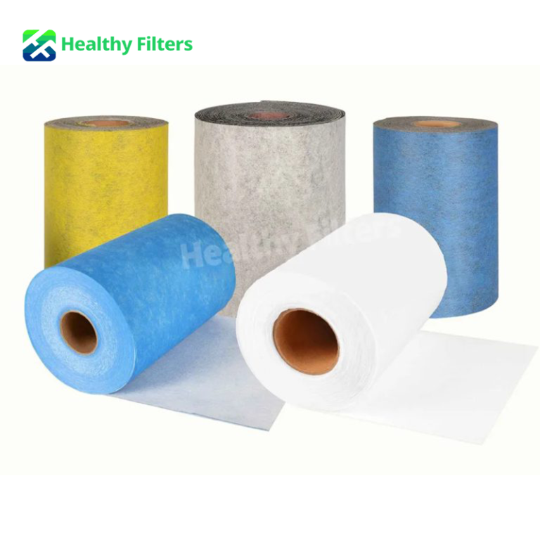 Sandwich Activated Carbon Filter Media Cloth 3 Layers Auto Cabin Air Filter Absorbant Material Paper Roll04