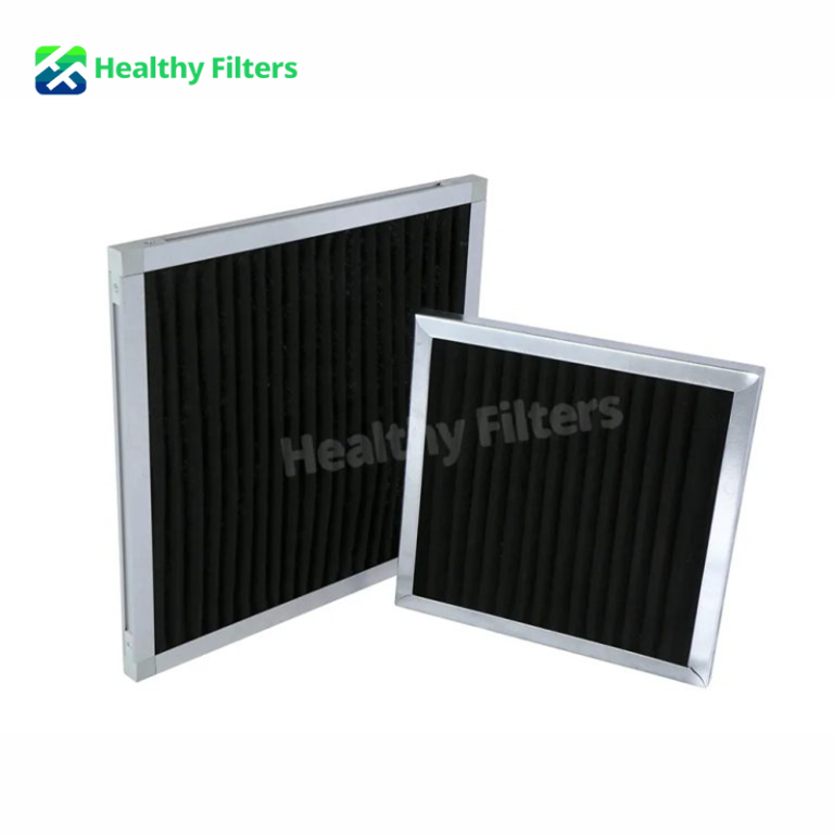 G3 G4 Primary Efficiency Activated Carbon Panel Performance Folding Aluminum Alloy Pre Air Filter Cardboard Honeycomb