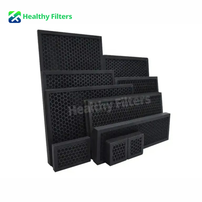 Air Cleaner Activeted Granual Carbon Fiber Filter Exhaust Odour Control Pre Air Filter (1)