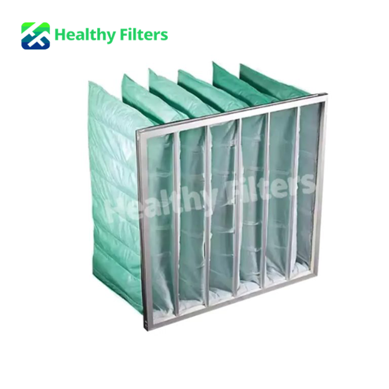 Synthetic Pocket Air Filter HVAC System Synthetic Fiber Pocket Filters