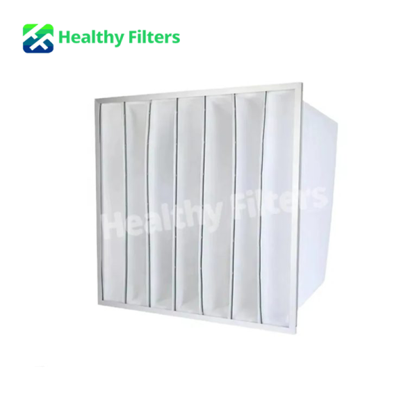 Customized Industrial Bag Pocket Medium Efficiency Air Filter F5-F9 for HVAC Cleaning Room
