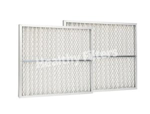 AC Furnace Aluminum Frame Folded Primary Air Panel Pre-Filter Medium Efficiency Filter (1)