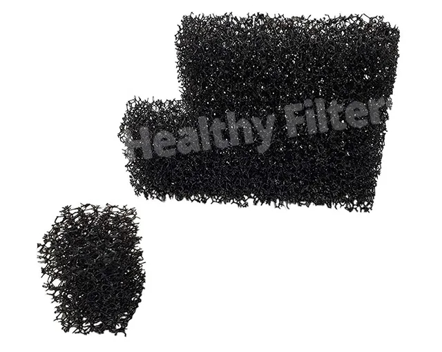 Activated Carbon Filter Media Honeycomb Polyester Sheet Rain Water Filter Sponge Reference details (1)