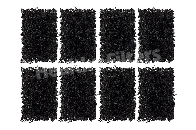 Activated Carbon Filter Media Honeycomb Polyester Sheet Rain Water Filter Sponge Reference details (1)