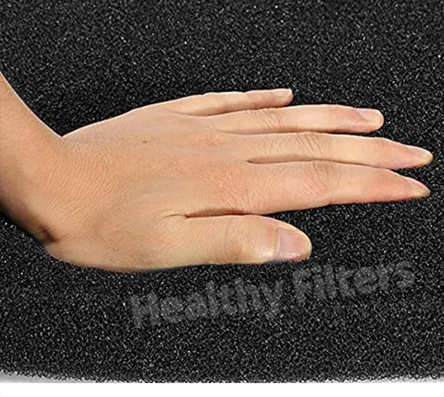 Activated Carbon Foam Net Filter Polyurethane Sponge Cotton Primary Air Filter Honeycomb Filter details (1)