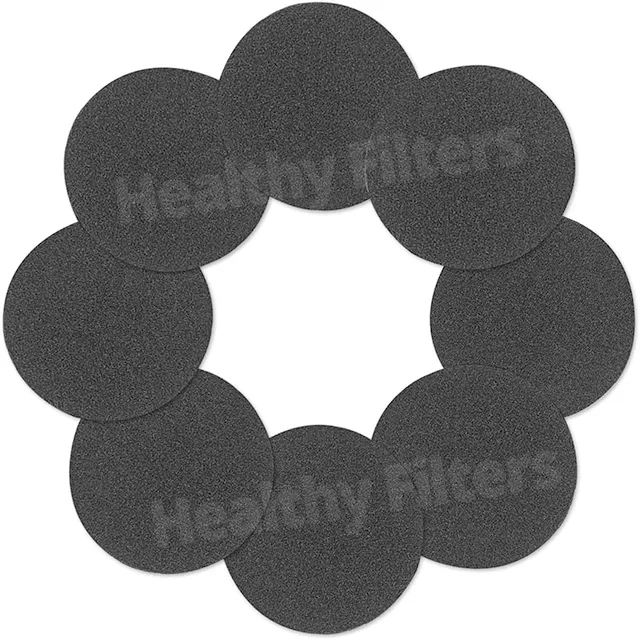 Activated Carbon Replacement Filters Air Clean Kitchen Compost Bin Charcoal details