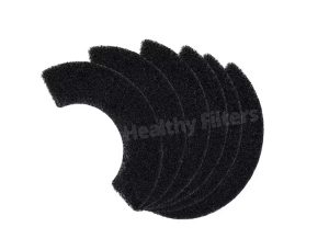 Activated Carbon Sponge Foam Sheet 10-60PPI Customized Mesh Polyurethane Filter Foam Sponge (1)