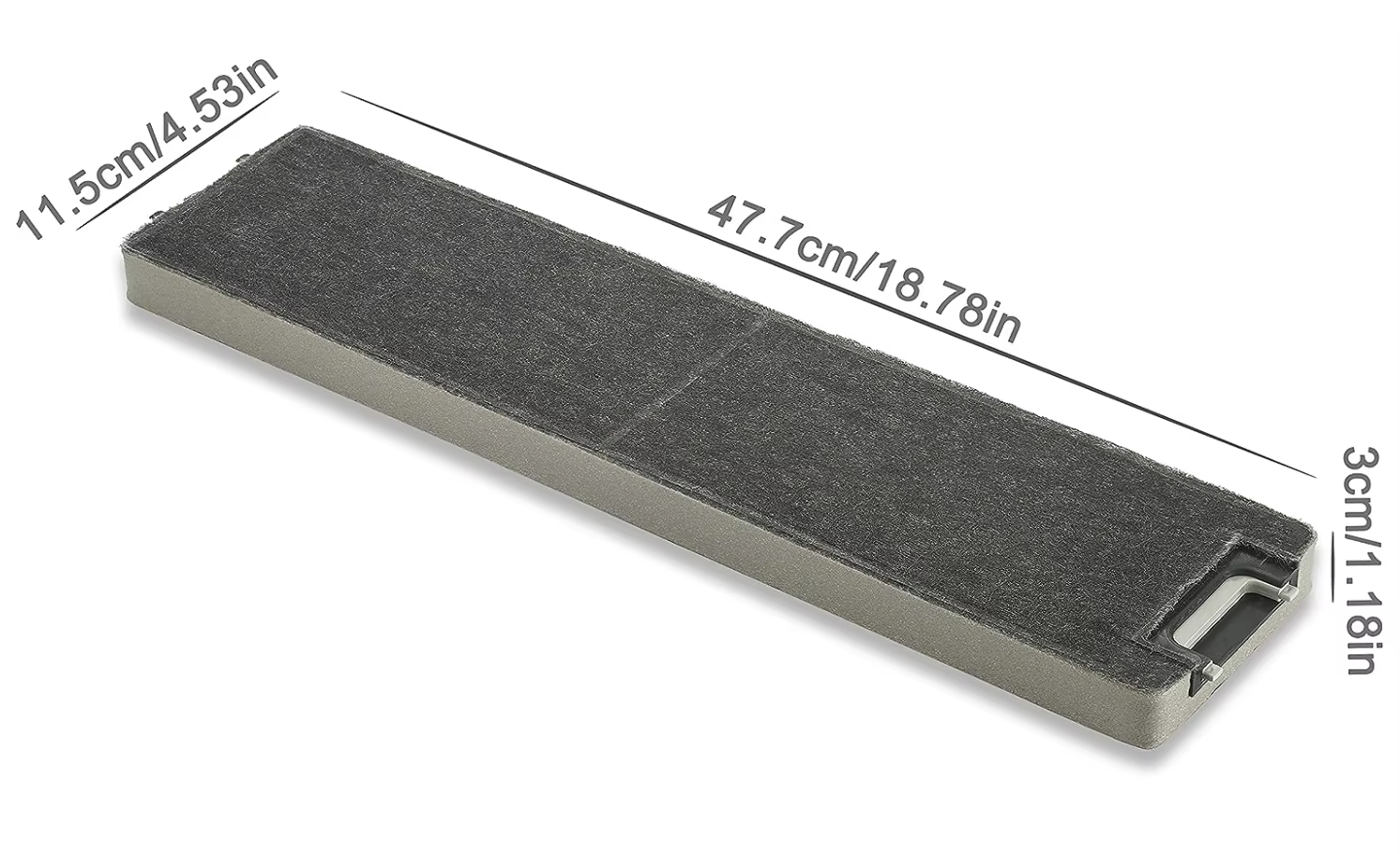 Activated carbon filter for Miele cooker hoods DA 3366_3466_3496 _Miele DKF13 _ DKF 13-1 filter replacement factory