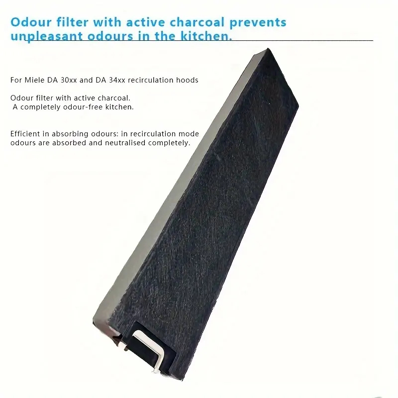 Activated carbon filter for Miele cooker hoods DA 3366_3466_3496 _Miele DKF13 _ DKF 13-1 filter replacement factory