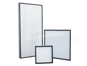 Aluminum Frame Air Filter HVAC Industry Mini-Pleat HEPA Filter (1)