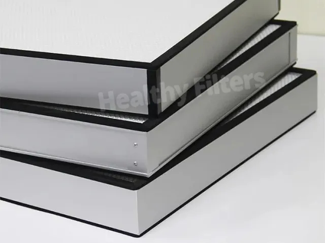Aluminum Frame Air Filter HVAC Industry Mini-Pleat HEPA Filter (1)