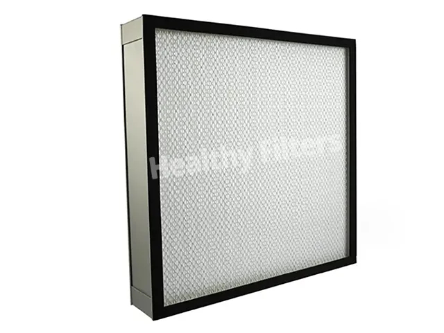 Aluminum Frame Air Filter HVAC Industry Mini-Pleat HEPA Filter (1)